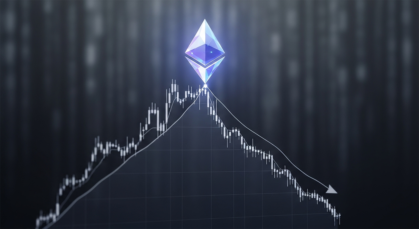 이더리움($ETH), 3,000달러 붕괴 경고…기술적 약세 전환 신호 강화