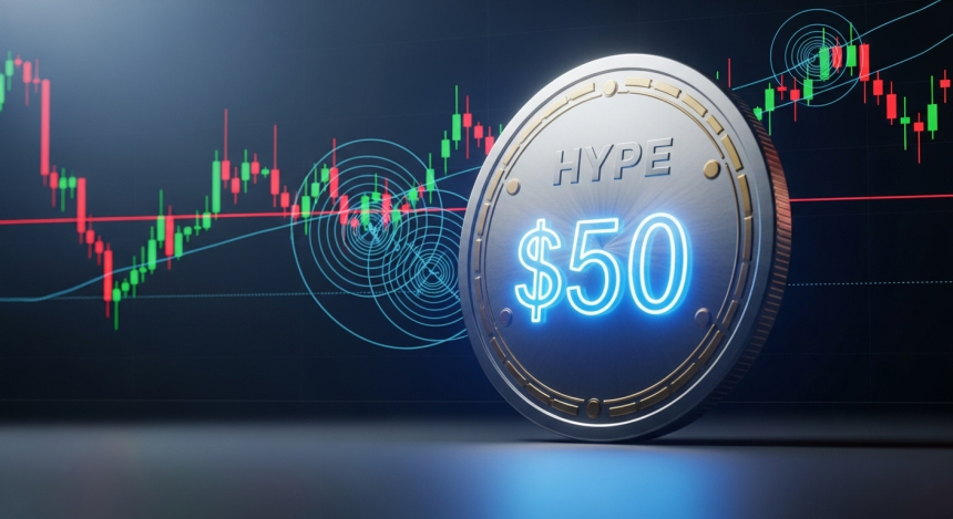  하이프($HYPE), 50달러 저항선 돌파 시도…단기 조정 vs 추가 상승 '갈림길'