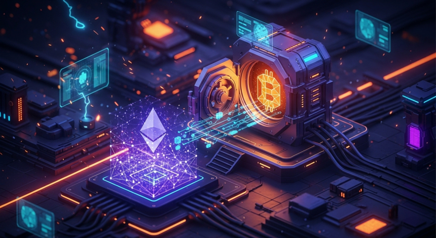  이더리움, 비트코인 담보 차입 실현…스탠퍼드 교수 '신뢰 없는 금고' 공개