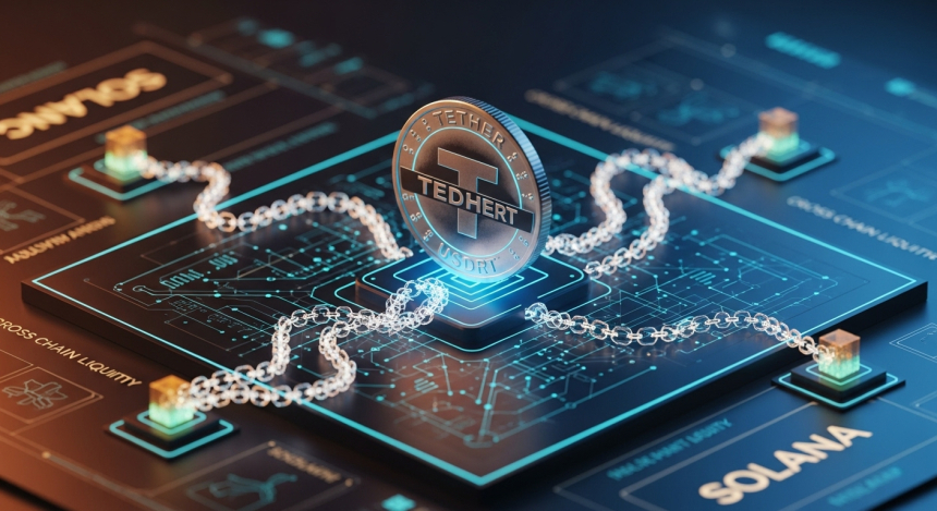  테더 USDT·XAUT, 솔라나에서도 통한다…옴니체인 유동성 본격 확대