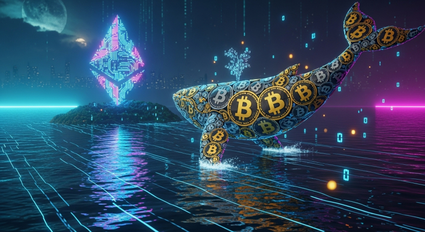 비트코인 고래, 5,000억 원 이동…이더리움 자산 전환 신호?