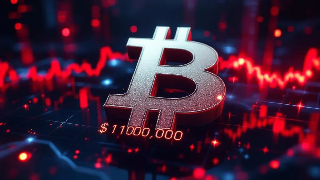 비트코인 11만 달러 아래로 하락