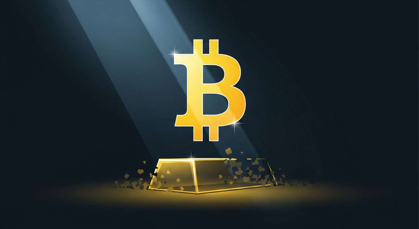 비트코인($BTC), 금 압도하며 안전자산 전쟁서 '승기' 잡나