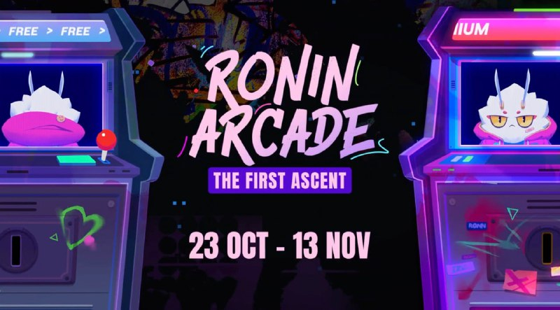  스카이 마비스, 웹3 게임 이벤트 ‘로닌 아케이드’ 개최…9종 게임 리워드·NFT·실물 경품 제공