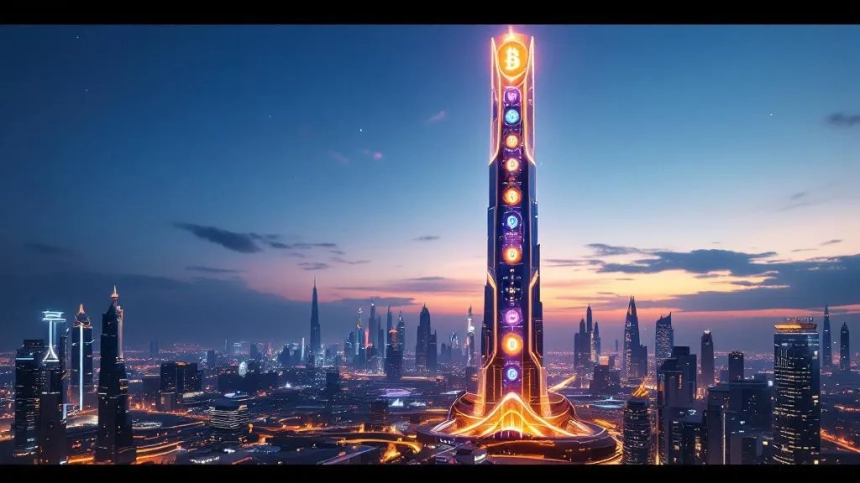 두바이, '크립토 타워' 건설 계획 발표