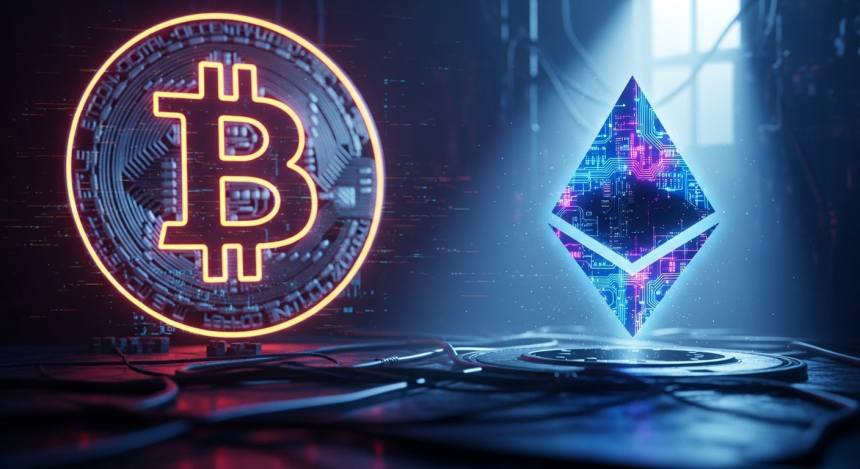  비트코인(BTC) 매수세 '실종'…기관 투자금, ETH 중심 재편