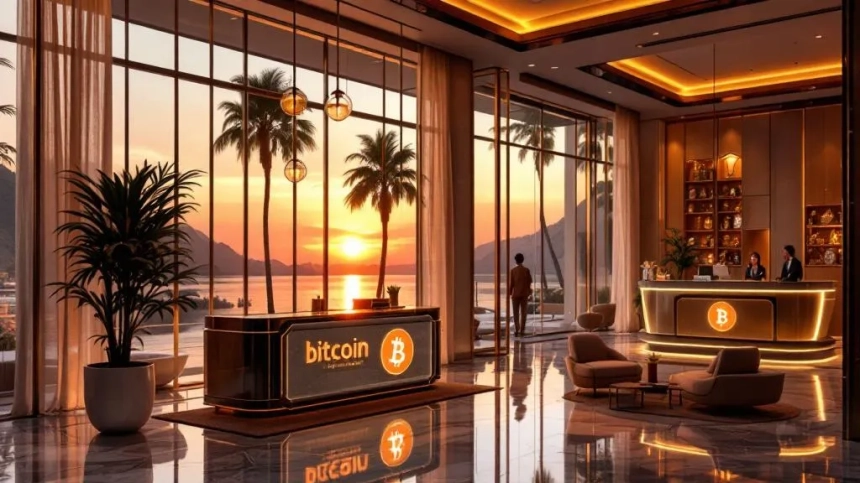 럭셔리 호텔 파빌리온스 리조트, 비트코인 결제 도입