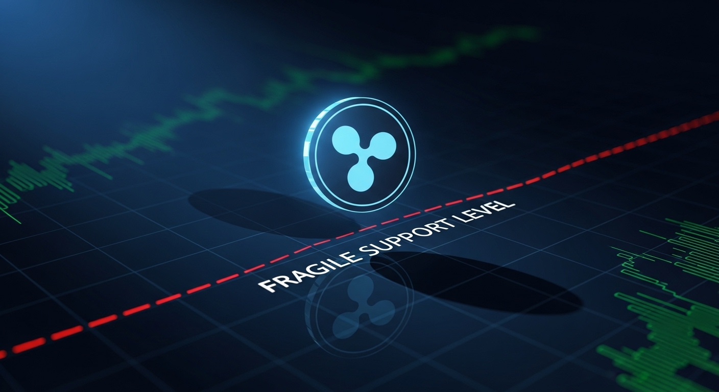 XRP, 단기 하락세 지속…2.35달러 지지선 시험대
