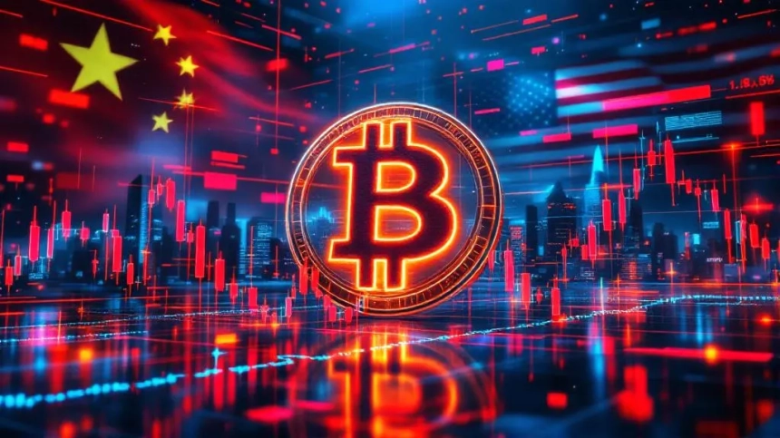 트럼프, 중국산 수입품 100% 관세 발표…비트코인 급락 후 반등