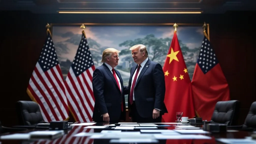 트럼프, 대중 관세 협상에 유연한 입장