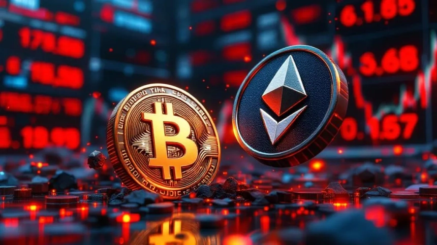 비트코인·이더리움 급락…24시간 청산 규모 7억 달러 넘어