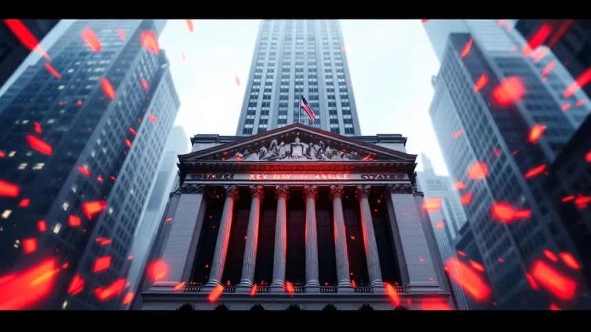 미 증시 하루 만에 1조6,500억달러 증발