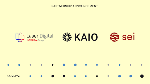  레이저 디지털, KAIO의 기관급 인프라 통해 세이 네트워크에 토큰화 레이저 캐리 펀드 출시