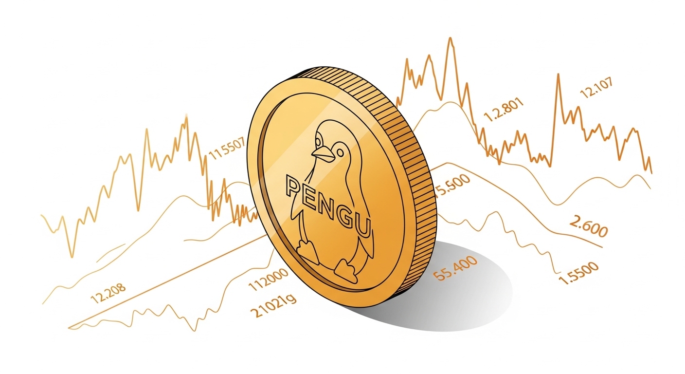 펏지펭귄(PENGU), 온체인·차트·브랜드 확장 삼박자…0.08달러 돌파 시나리오 주목