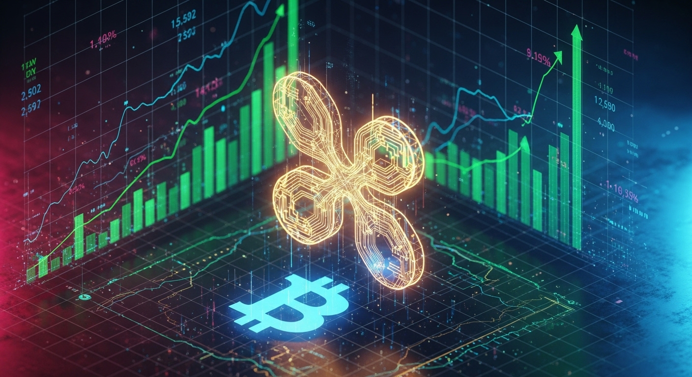 XRP, BTC 대비 골든크로스 발생…에버노스 출범과 함께 3달러 재도전 시동