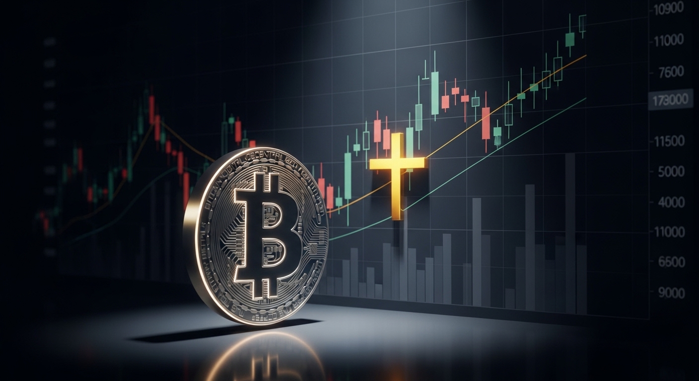 비트코인($BTC), '골든크로스' 재접근…트럼프 관세 리스크 속 급등 신호 촉각