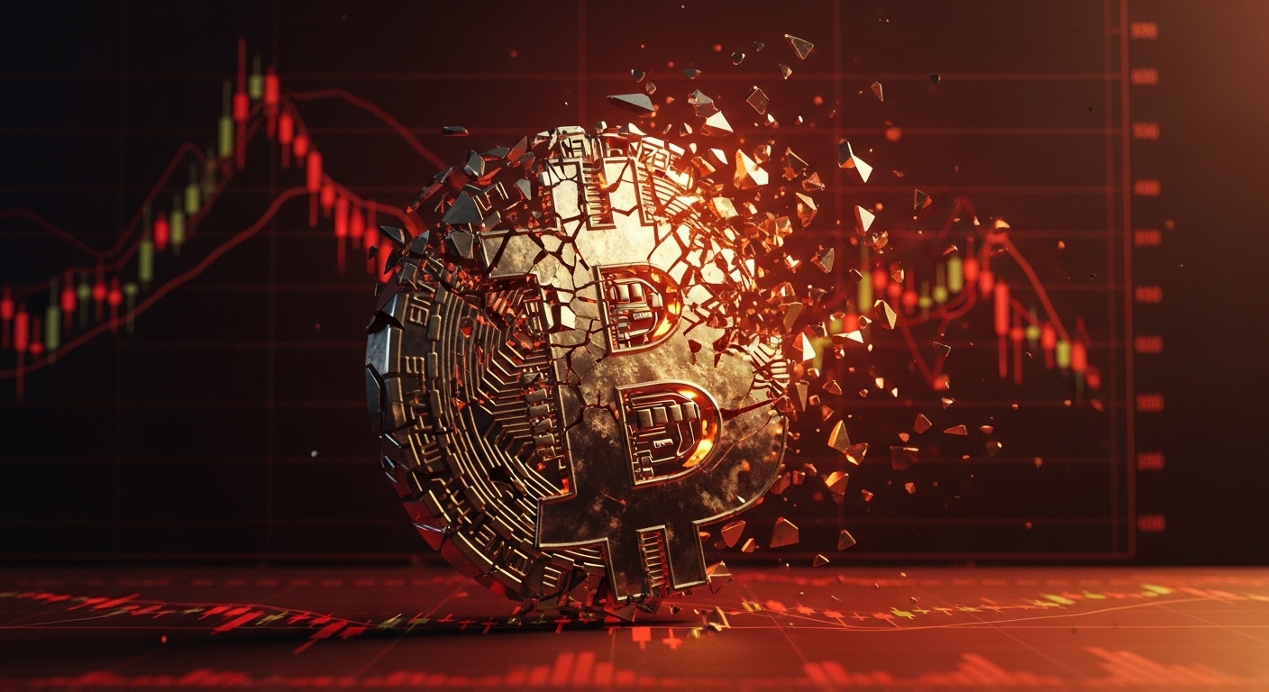 금리 인하에도 비트코인 급락…하루 새 7억 달러 청산, 시장 혼란 지속