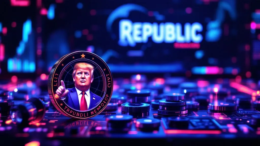 트럼프 밈코인 발행사, 크라우드펀딩 플랫폼 '리퍼블릭' 인수 추진
