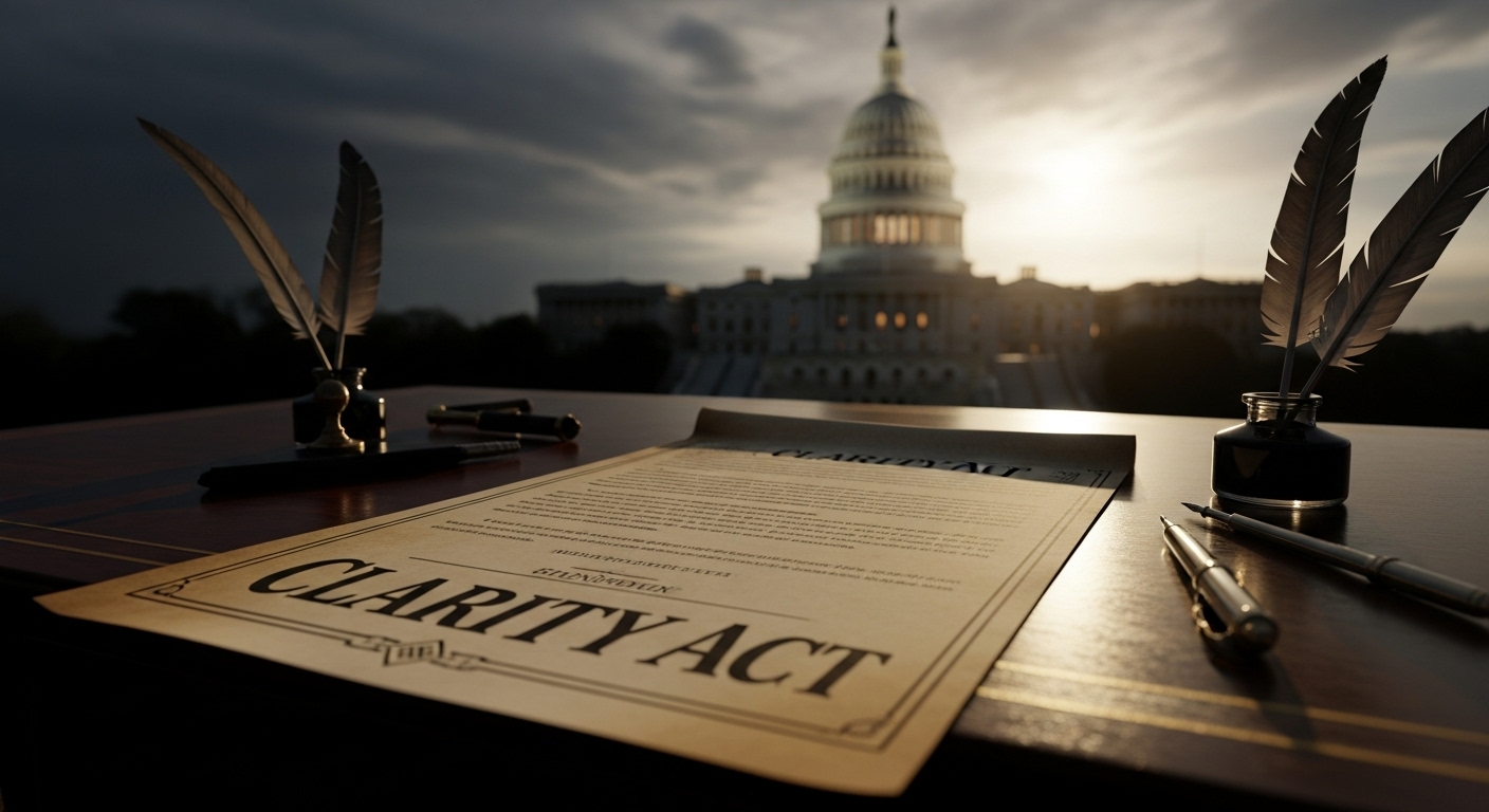 셧다운 장기화 와중에도…美 공화당, 암호화폐 규제안 'CLARITY Act' 연내 처리 가능성 시사