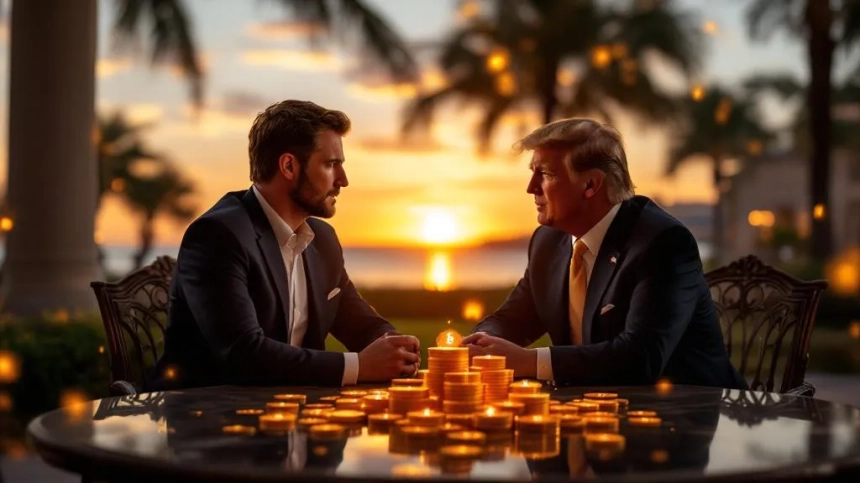 사이러, 트럼프 아들에 '마러라고 저당 잡고 비트코인 매수' 조언