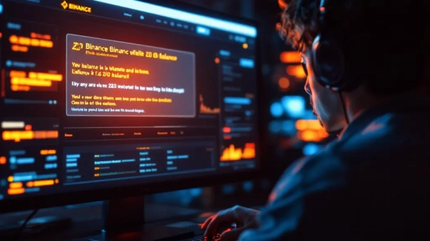 바이낸스 지갑 한때 접속 오류…사용자 자산 '0'으로 표시