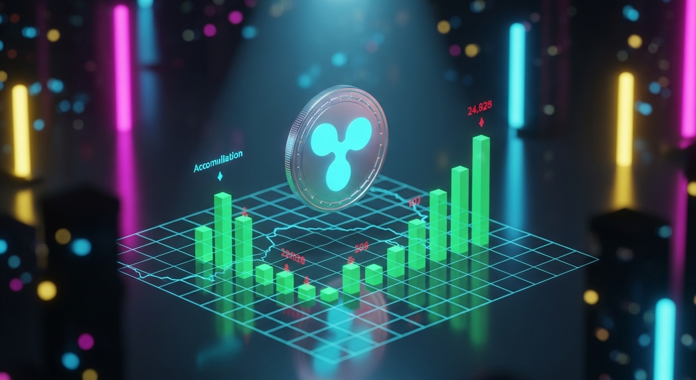 XRP, 와이코프 축적 패턴 형성…27달러 가능성 vs 내부자 매도 경고