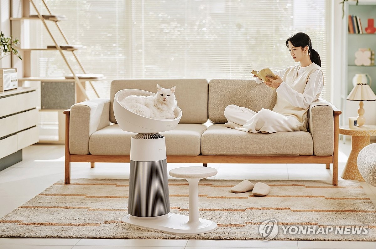 LG전자 '에어로캣타워', 타임지 선정 '2025년 최고의 발명품'
