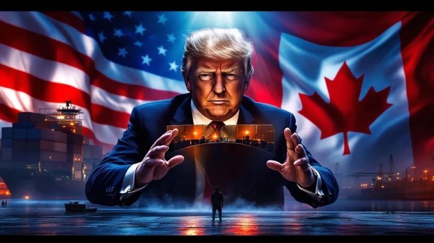 트럼프, 캐나다에 추가 10% 관세 부과