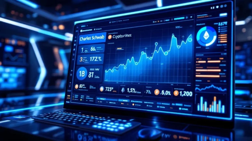 찰스슈왑, 암호화폐 상품 관심 급증…사이트 방문 90% 증가