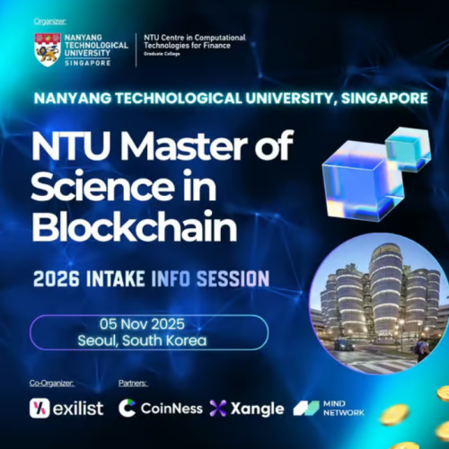  NTU Master of Science in Blockchain