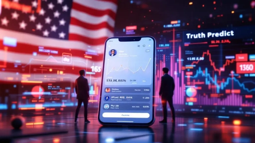 트럼프 미디어, 크립토닷컴과 협력…트루스소셜에 예측시장 통합