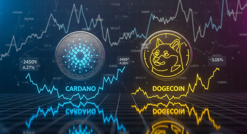  에이다(ADA)·도지코인(DOGE), 핵심 지지선 방어 시 최대 160% 상승 여지