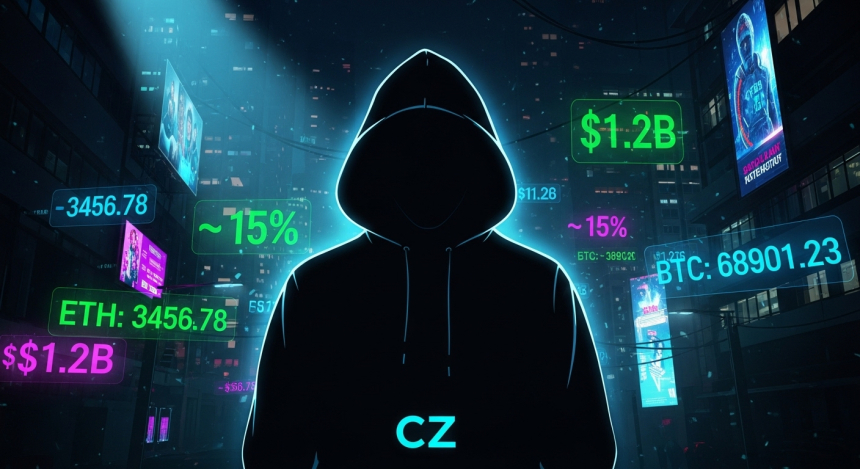  CZ, '자산 36조 원' 보도에 반박…“100분의 1이 맞다”