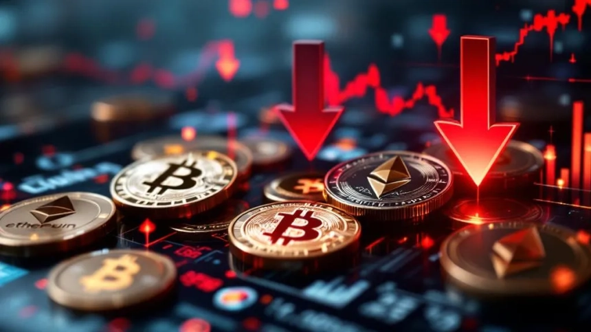 30분 새 가상자산 시장서 1억3500만 달러 청산