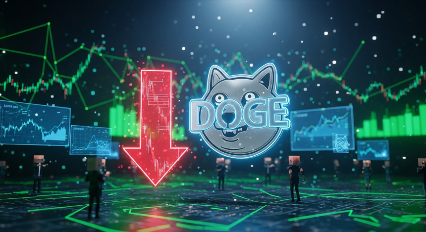  도지코인($DOGE) 고래, 사흘간 4억 4,000만 개 매도…기술적 반등 신호도 엇갈려