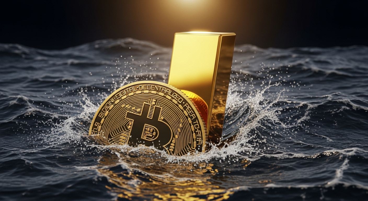 피터 시프 “비트코인 하락·금 강세... BTC 투자자, 금으로 대피하라”