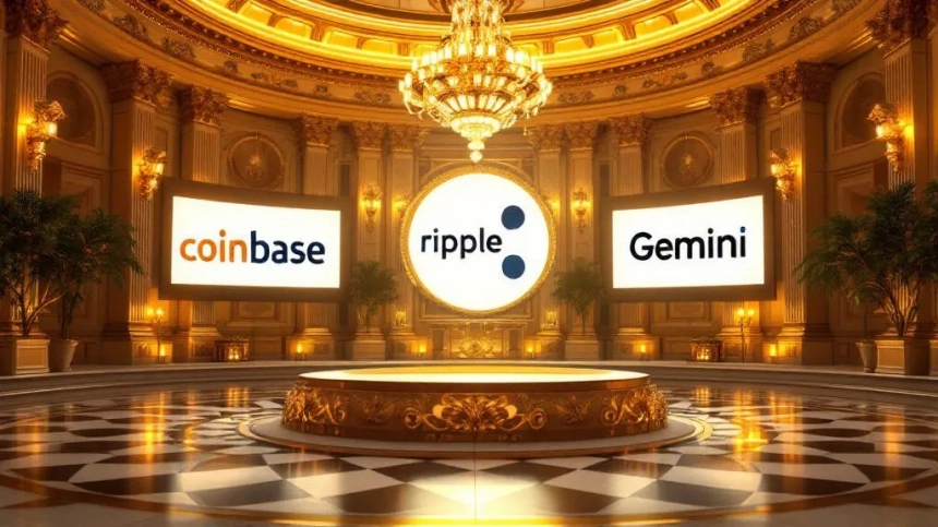 코인베이스·리플·제미니, 트럼프 대통령 백악관 연회장 기부자 명단 올라