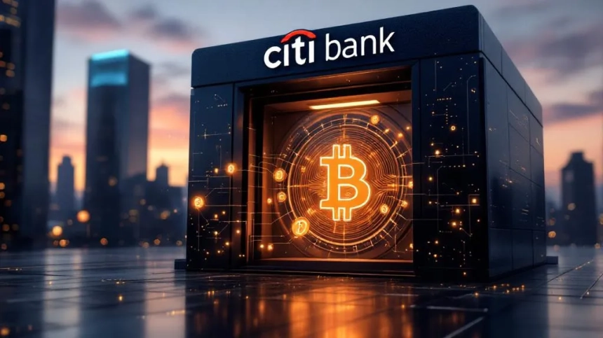 씨티은행, 2026년 비트코인 및 암호화폐 수탁 서비스 개시