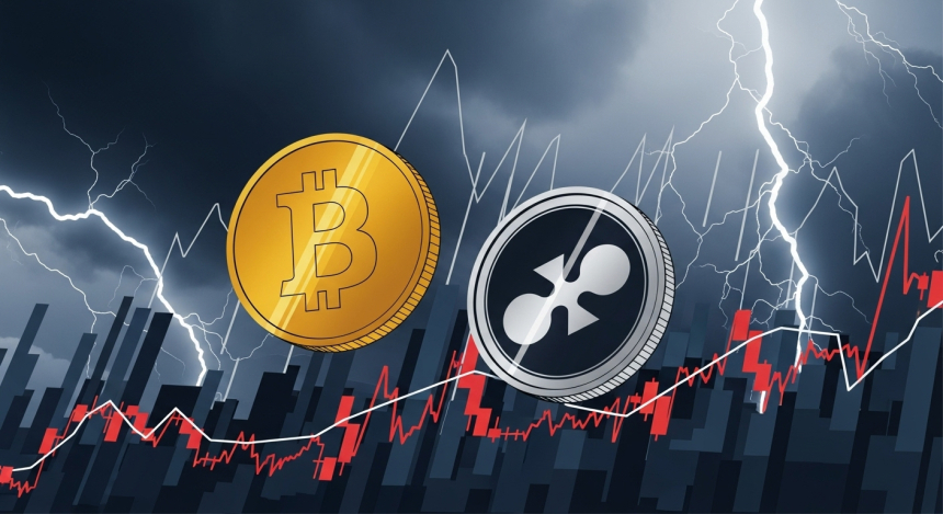  비트코인 중기 하락 징후…$XRP·시바이누 SHIB 단기 반등 신호