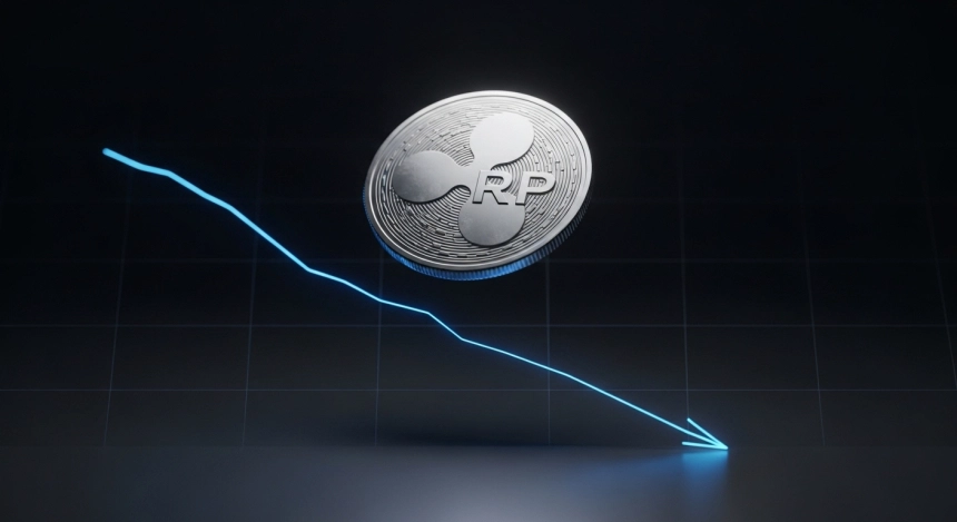 리플(XRP), 상승 꺾였다…기술적 반전 실패에 2달러 붕괴 우려