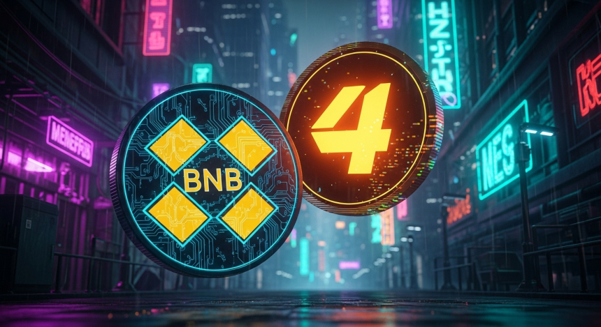 창펑 자오 한마디에 28억 원 수익…‘4’ 밈코인 투자의 기적