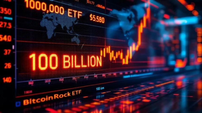 블랙록 비트코인 ETF, 사상 최단기간 내 1,000억 달러 돌파 임박