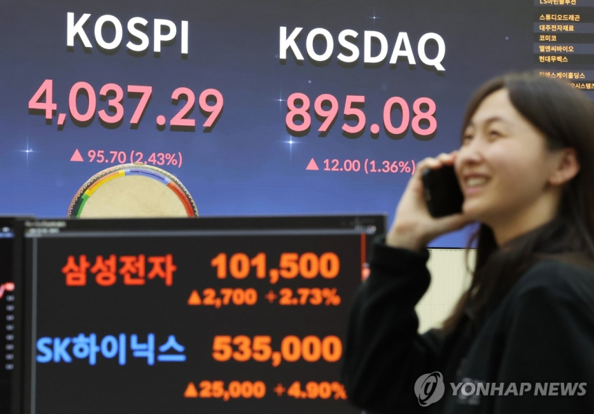  삼성전자, 사상 첫 '10만 전자' 돌파…AI·반도체 훈풍에 날았다