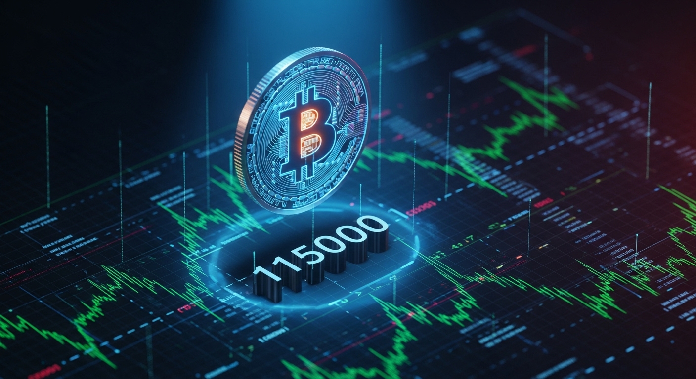 비트코인($BTC), 단기 보유자 기준가 돌파…11.5만 달러 회복하며 상승세 전환 조짐