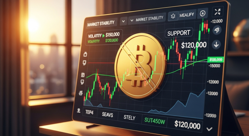  비트코인($BTC), 12만 달러 지지선 강화…연내 15만 달러 가능성 제기