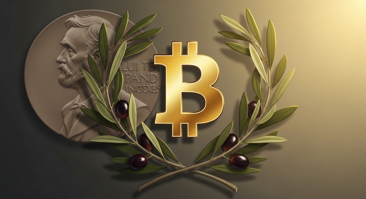 비트코인(BTC), 인권의 상징되다…마차도 노벨평화상 수상으로 새 역사 열어
