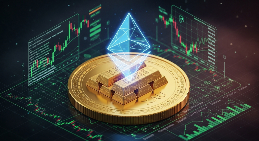  이더리움 기반 토큰화 금, 5조 원 돌파…RWA 시장 '조 단위 시대로'