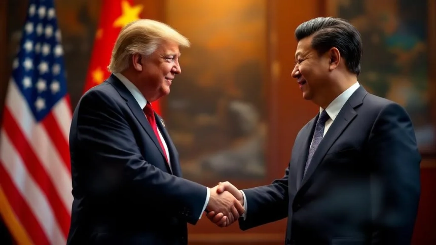 트럼프 “시진핑, 무역 협상에 열려 있어”