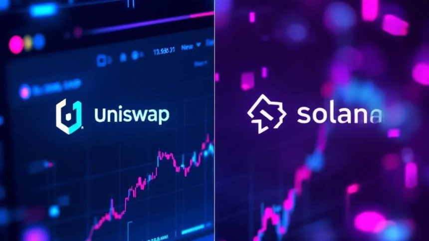 유니스왑, 솔라나 지원 개시…비EVM 체인 최초