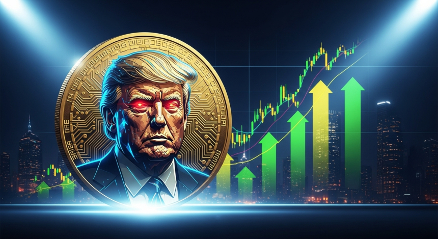  트럼프 밈코인 TRUMP, 일주일 새 40% 급등…ETF·재매입·기술 반등 동시 자극